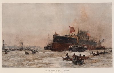 The Birth of a Titan by William Lionel Wyllie